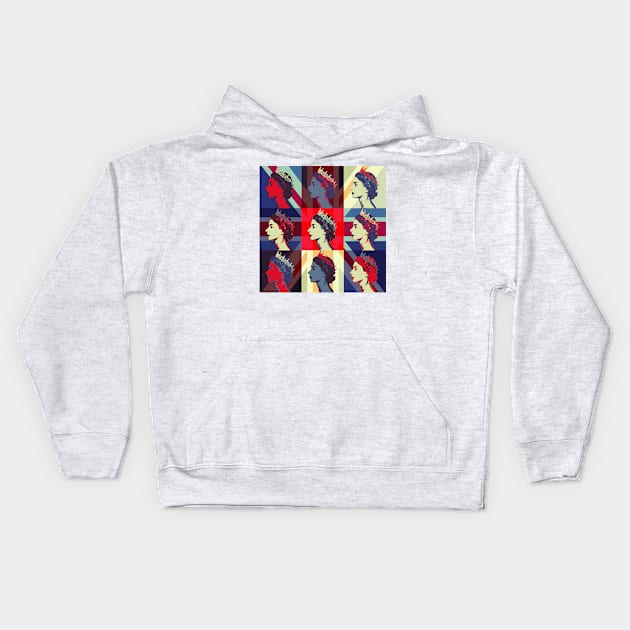 God Save Lizzie Kids Hoodie by Daribo